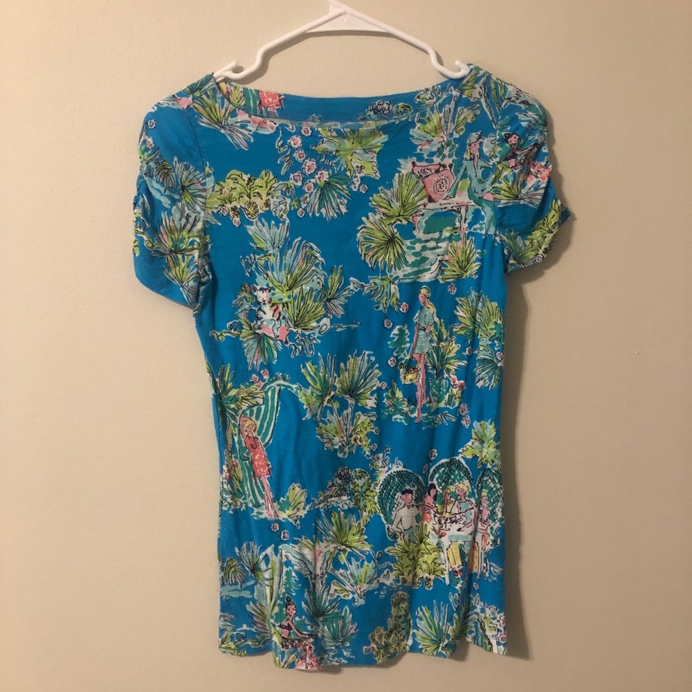 Lilly Pulitzer Patterned T Shirt